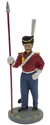 Soldier of the Cossack Regiment, 1812, 1:32, Eaglemoss 