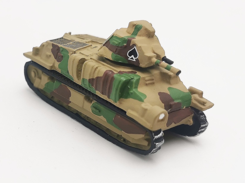 Somua S-35, WWII, 1:87, Salvat, 1:87, Salvat 