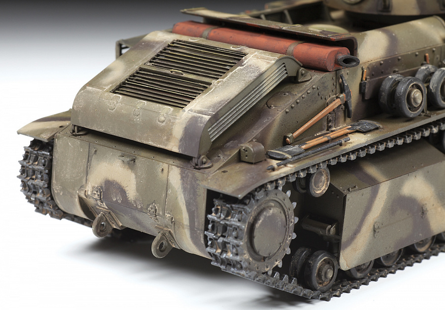 Soviet medium tank T-28, 1:35, Zvezda 