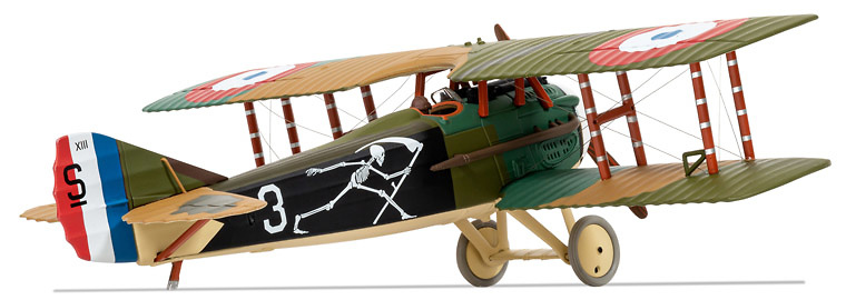 Spad XIII 'White 3', Pierre Marinovitch, Escadrille Spa 94 'The Reapers', WWI, 1:48, Corgi 