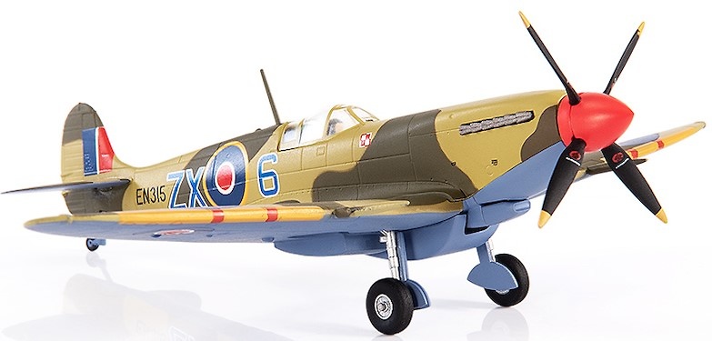 Spitfire MK IXc, Stanislav Skalsk, RAF, North Africa, 1943, 1:72, JC Wings 