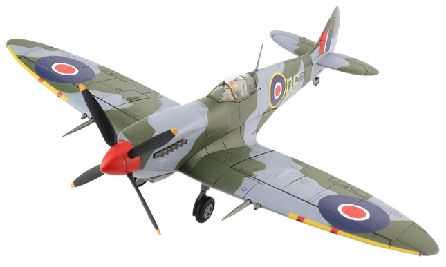 Spitfire Mk IX, RAF No.324 Wing, MH883, W. Duncan-Smith, Ravenna, Italy, August, 1944, 1:48, Hobby Master 