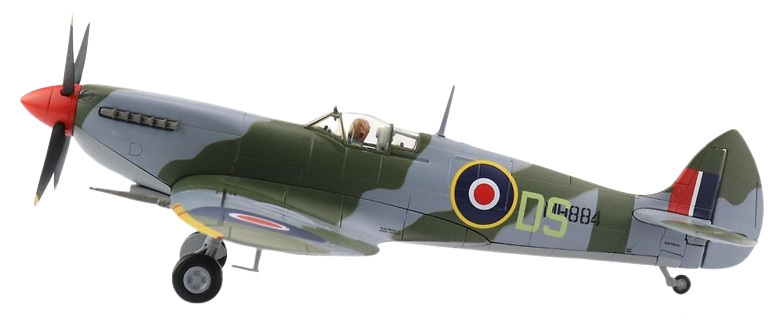 Spitfire Mk IX, RAF No.324 Wing, MH883, W. Duncan-Smith, Ravenna, Italy, August, 1944, 1:48, Hobby Master 