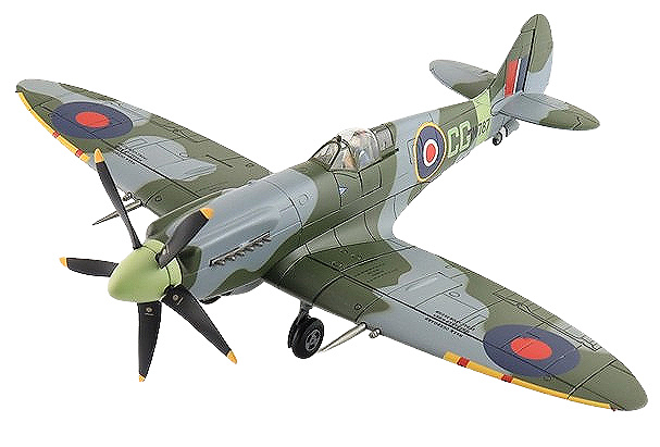 Spitfire Mk XIV, RAF Lympne Wing, RM787, Colin Gray, RAF Lympne, England, 1944, 1:48, Hobby Master 