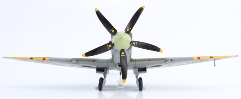 Spitfire Mk XIV, RAF Lympne Wing, RM787, Colin Gray, RAF Lympne, England, 1944, 1:48, Hobby Master 