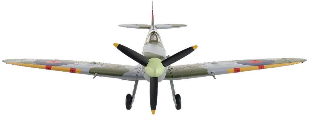 Spitfire Vb, AD572, F/O Frantisek Perina, No. 312 Sqn., spring 1942, 1:48, Hobby Master 