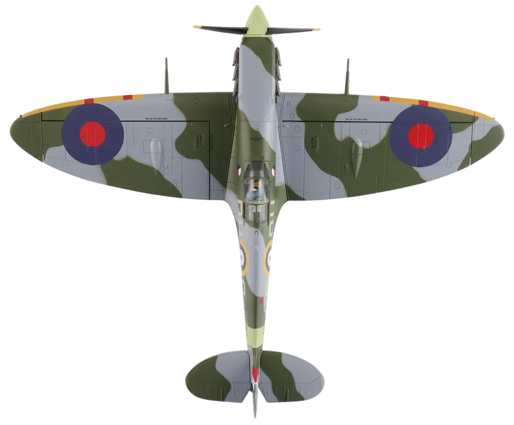 Spitfire Vb, AD572, F/O Frantisek Perina, No. 312 Sqn., spring 1942, 1:48, Hobby Master 