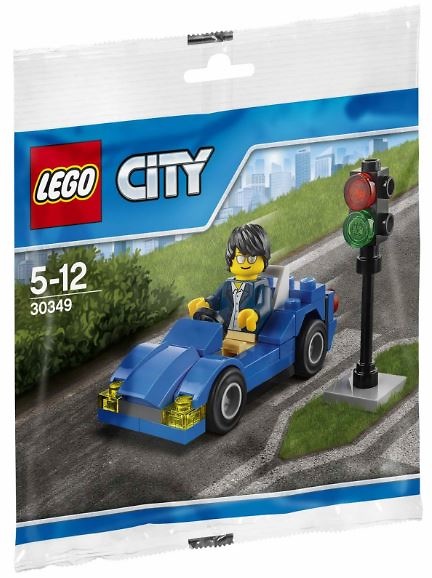 Sports car in the city, Lego City 