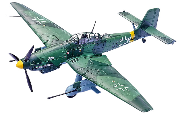 Stuka Ju-87G1 10.(PZ)/SG 1 GS+MH, JunIo, 1944, Dubno, 1:72, Panzerkampf 