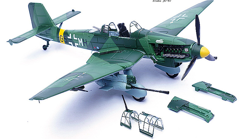 Stuka Ju-87G1 10.(PZ)/SG 1 GS+MH June 1944 - Dubno, Ukraine, 1:72, Panzerkampf 