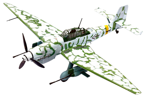 Stuka Ju-87G2 10.(PZ)/SG 2 Immelmann, Pomerania, 1945, 1:72, Panzerkampf 