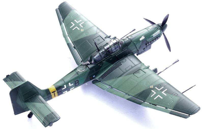 Stuka Ju-87G2 10.(PZ)/SG 2 Immelmann W.Nr.494193 (Oberst Hans-Ulrich Rudel), 1:72, Panzerkampf 