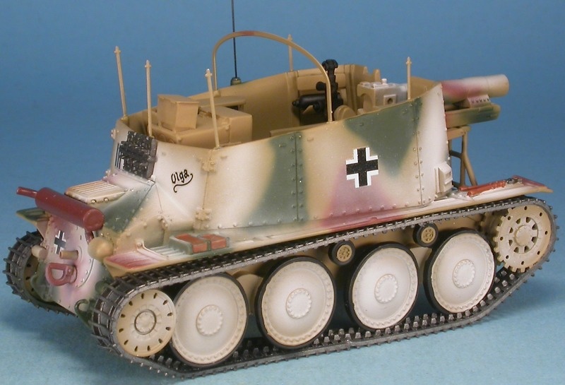 Sturmpanzer 38(t) Assault Gun Grille 38(t) Ausf.H Sd.Kfz.138/1, 3.SS-Panzer-Division Totenkopf, Russia, winter, 1943-44, 1:48, Gasoline 