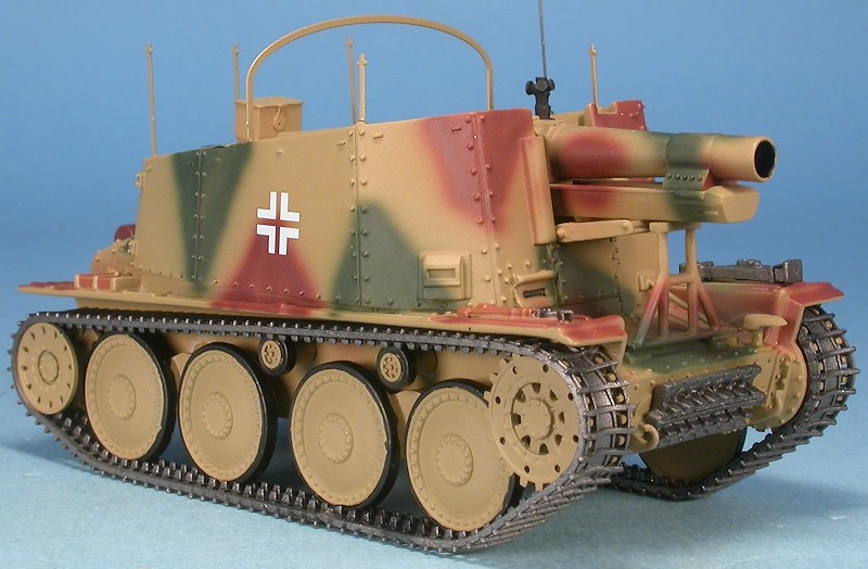 Sturmpanzer 38(t) Assault Gun Grille 38(t) Ausf.H Sd.Kfz.138/1, Panzer Lehr Division Normandy, 1944, 1:48, Gasoline 