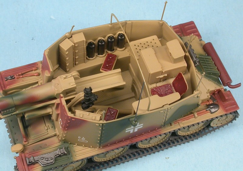 Sturmpanzer 38(t) Assault Gun Grille 38(t) Ausf.H Sd.Kfz.138/1, Panzer Lehr Division Normandy, 1944, 1:48, Gasoline 