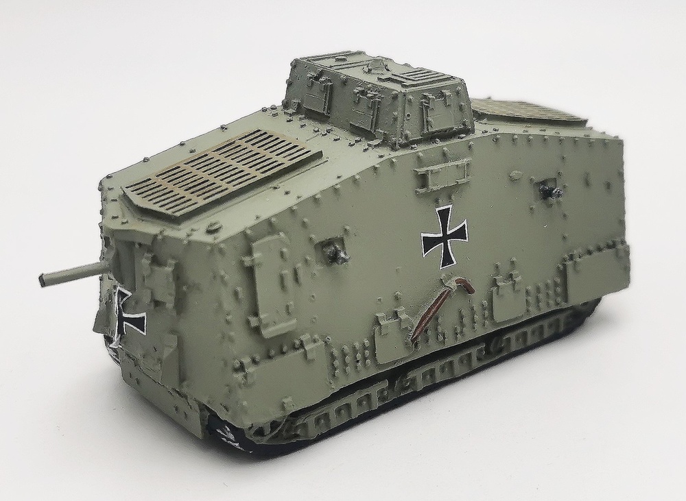 Sturmpanzerwagen A7V, WWI, 1:87, Salvat, 1:87, Salvat 