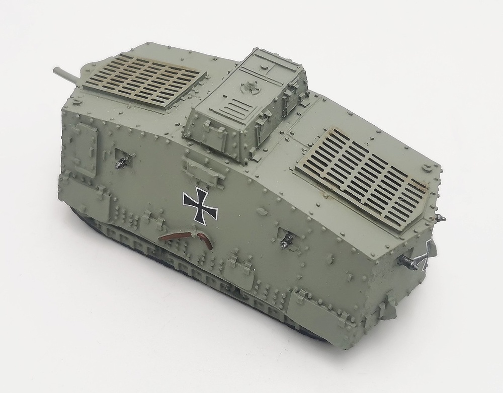 Sturmpanzerwagen A7V, WWI, 1:87, Salvat, 1:87, Salvat 