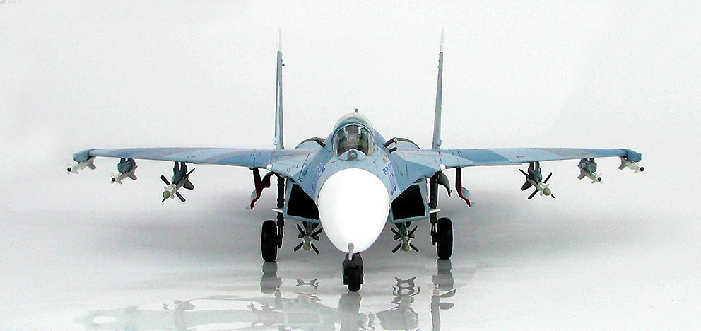 Su-27 Flanker B B388, Paris le Bourget, 1989, 1:72, Hobby Master 