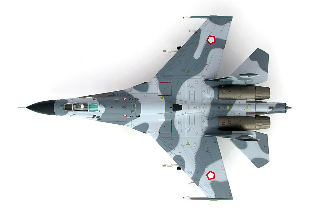 Su-27SK Flanker B TS-2701, 11th Squadron, Indonesian Air Force, 2003, 1:72, Hobby Master 