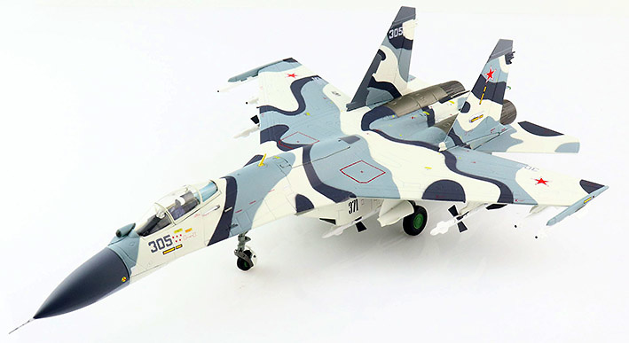 Su-27SKM Blue 305, Paris Airshow, 2005, 1:72, Hobby Master 