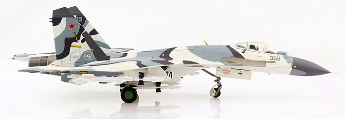 Su-27SKM Blue 305, Paris Airshow, 2005, 1:72, Hobby Master 