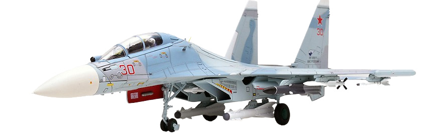 Su-30M2 Russian Air Force RF-95611 30 Red, 1:72, Panzerkampf 