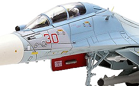 Su-30M2 Russian Air Force RF-95611 30 Red, 1:72, Panzerkampf 