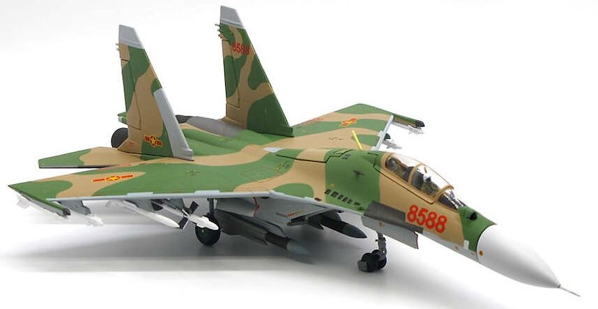 Su-30MK2V Flanker-G ,VPAF 923rd Yeh The Fighter Rgt, Red 8588, Vietnam, 2012, 1:72, JC Wings 