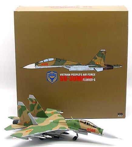 Su-30MK2V Flanker-G ,VPAF 923rd Yeh The Fighter Rgt, Red 8588, Vietnam, 2012, 1:72, JC Wings 