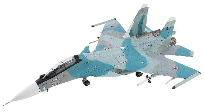 Su-30SM Flanker-H, Russian Air Force, Red 82, Kubinka, Russia, 2018, 1:72, Hobby Master 