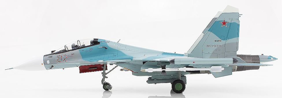 Su-30SM Flanker-H, Russian Air Force, Red 82, Kubinka, Russia, 2018, 1:72, Hobby Master 