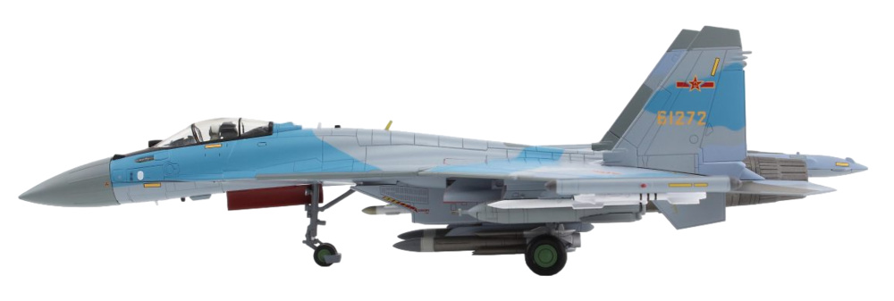 Su-35S Flanker E 61272, Chinese PLAAF, South China Sea Patrol, 2018, 1:72, Hobby Master 