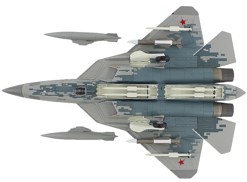 Su-57 Felon, Russian Air Force, Blue 01, Russia, 2019, 1:72, Hobby Master 