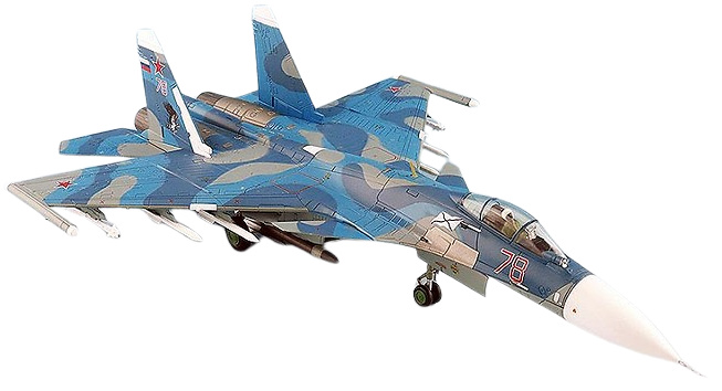 Su33 Flanker D Bort 78, 1st Aviation Squadron, Russian Navy, Syria, 2016, 1:72, Hobby Master 