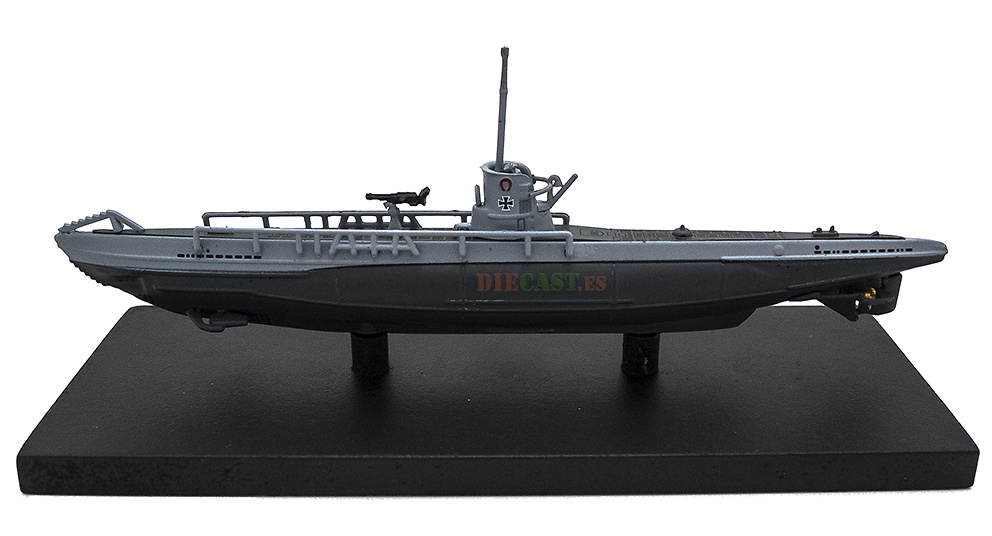 Submarine U-9, Germany, World War II, 1: 350, Editions Atlas 