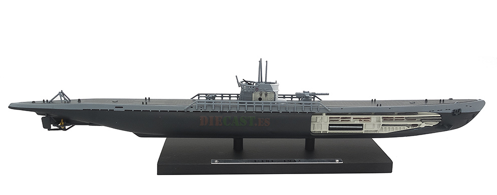 Submarine U181, Germany, World War II, 1: 350, Editions Atlas 