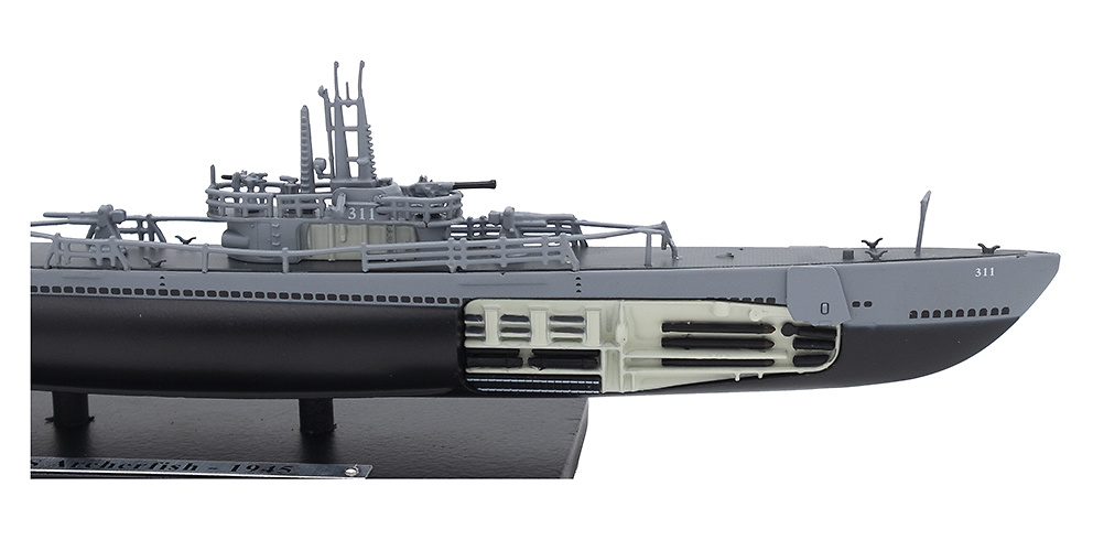 Submarine USS Archerfish (SS-311), USA, Segunda Guerra Mundial, 1945, 1:350, Editions Atlas 