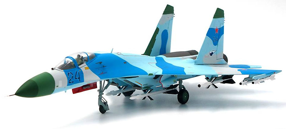 Sukhoi SU-27 Flanker Russian Air Forces 582nd IAP Poland 1992, 1:72, JC Wings 