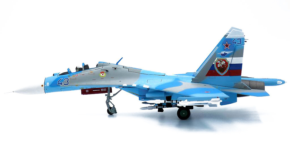 Sukhoi SU-27UB Flanker-C, 54th Kerchenskiy GvIAP, Blue 43, Russian Air Forces, 1:72, JC Wings 