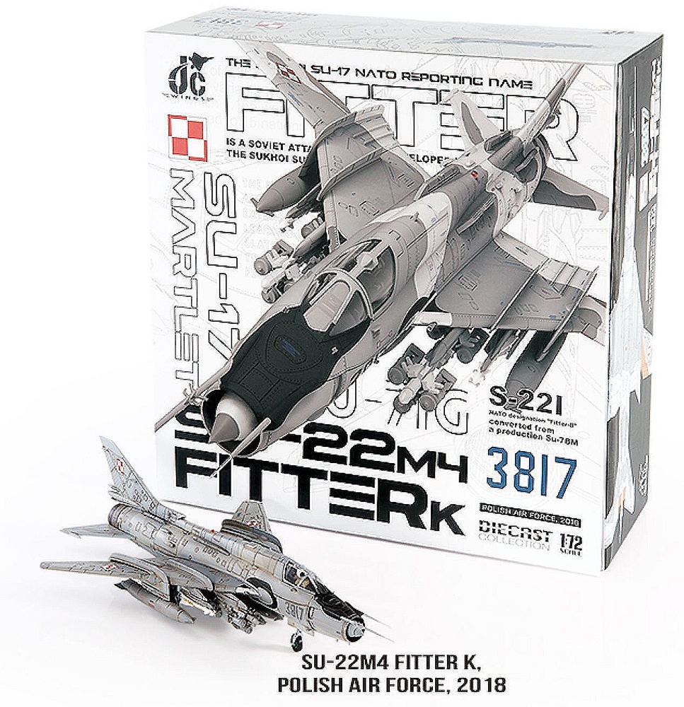 Sukhoi Su-22M4 Fitter, Polish Air Force, 2018, 1:72, JC Wings 