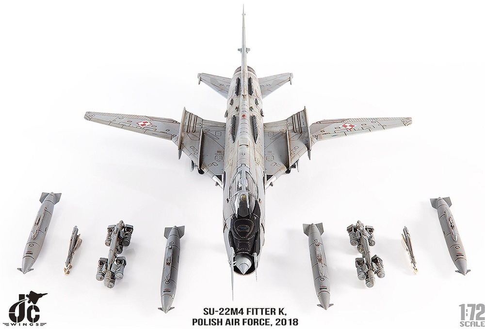 Sukhoi Su-22M4 Fitter, Polish Air Force, 2018, 1:72, JC Wings 