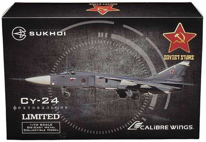 Sukhoi Su-24M Fencer-D, Russian Air Force, Red 41, Russia, 1:72, Calibre Wings 