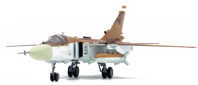 Sukhoi Su-24MK Fencer Russian 91 Blue, Kubinka Airbase Russia, 1:72, Calibre Wings 