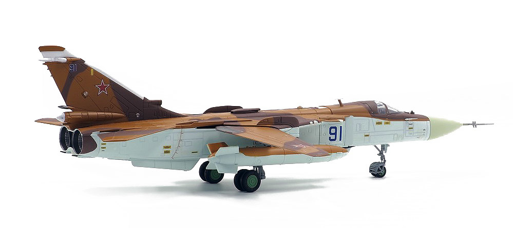 Sukhoi Su-24MK Fencer Russian 91 Blue, Kubinka Airbase Russia, 1:72, Calibre Wings 