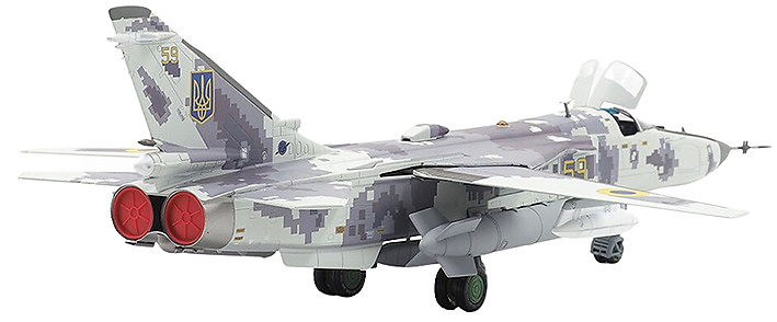 Sukhoi Su-24MR Fencer-E, Ukrainian Air Force, Yellow 59, Ukraine, 1:72, Calibre Wings 