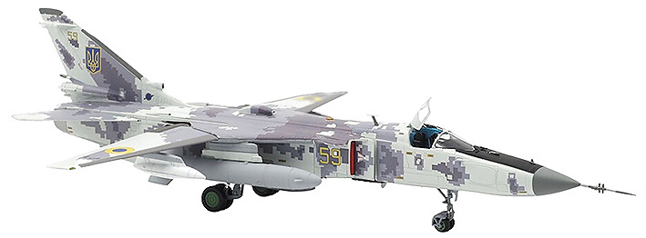 Sukhoi Su-24MR Fencer-E, Ukrainian Air Force, Yellow 59, Ukraine, 1:72, Calibre Wings 