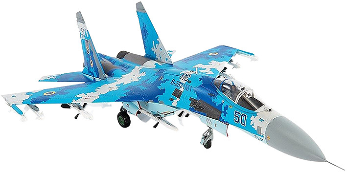 Sukhoi Su-27 Flanker, Ukrainian Air Force, 831st Tactical Aviation Brigade, 2016, 1:72, JC Wings 