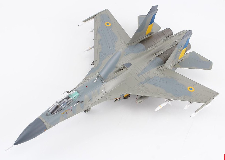 Sukhoi Su-27 Flanker-B, Ukrainian Air Force, Ukraine, 2023, 1:72, Hobby Master 