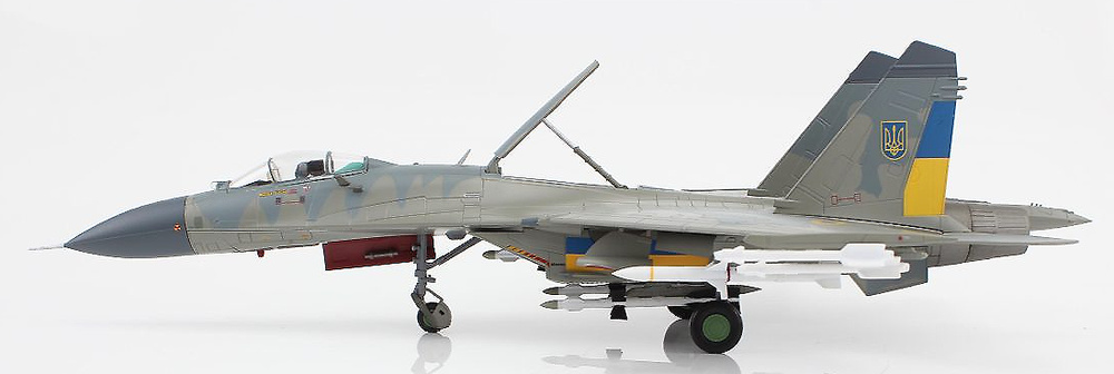 Sukhoi Su-27 Flanker-B, Ukrainian Air Force, Ukraine, 2023, 1:72, Hobby Master 