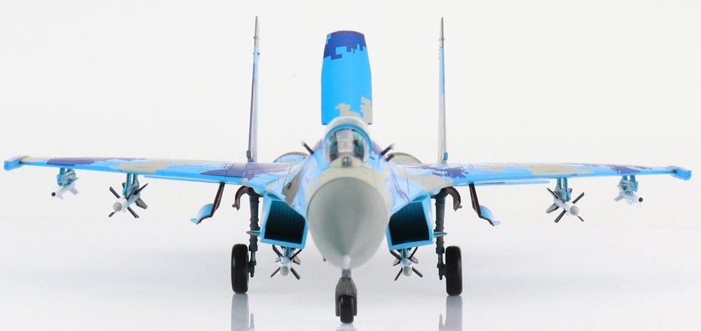 Sukhoi Su-27 Flanker-B ,Ukrainian Air Force, Blue 58, Ukraine, 2016, 1:72, Hobby Master 